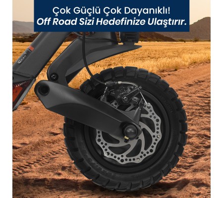 ( YENİ! ) ProLucky PROFESYONEL Off Road Scooter! ( Ultra Power Çift Motor ve Çift Süspansiyon Türkiye'de bir İlk, 1600 Watt Ultra Power Motor & 3 Farklı Sürüş Modu )
